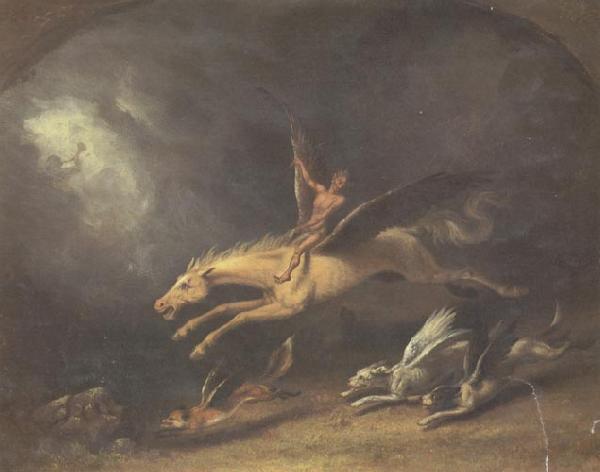 William Holbrook Beard The Fox Hunter's Dream oil painting picture